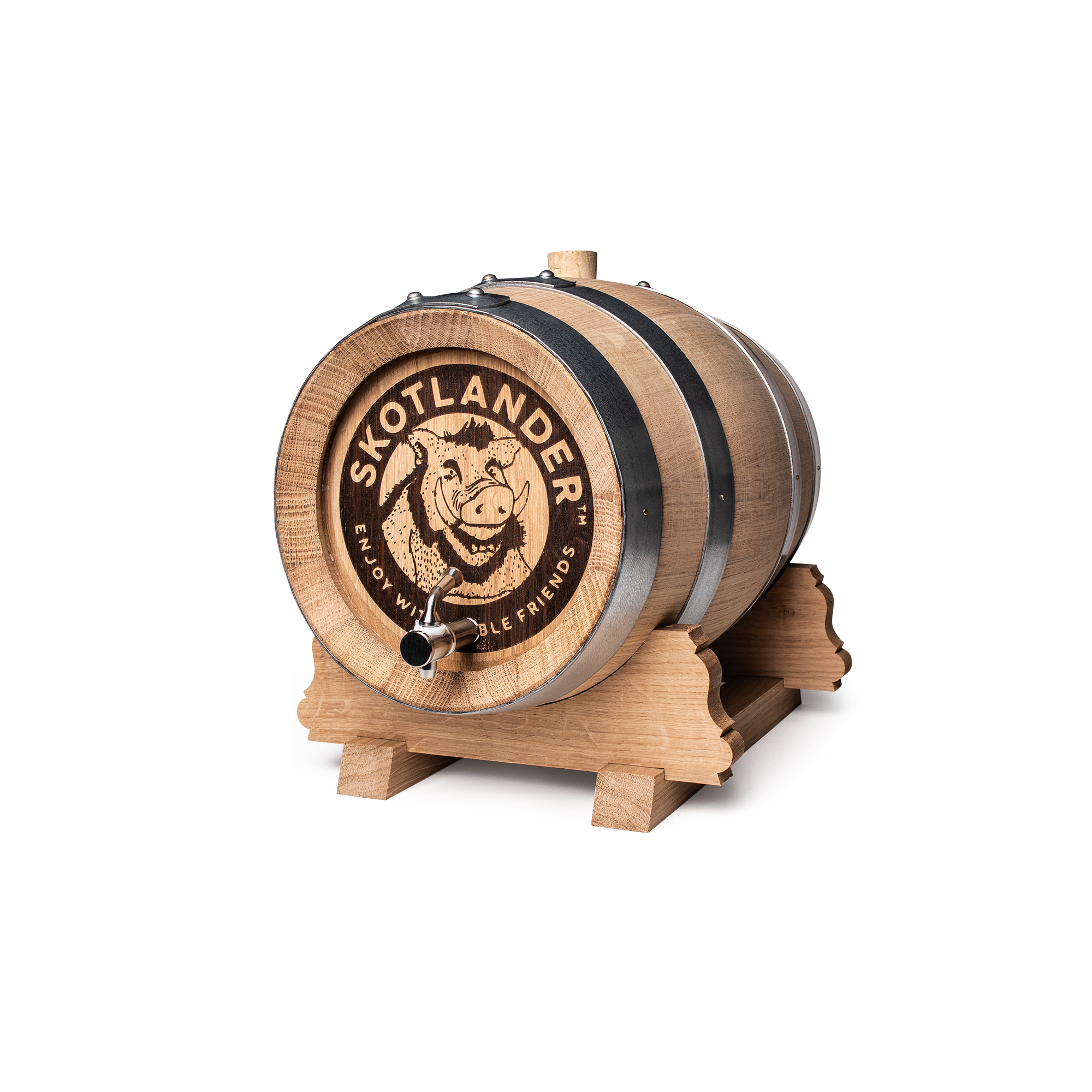 Tom romtønde (5 L) til at modne din egen rom eller whisky