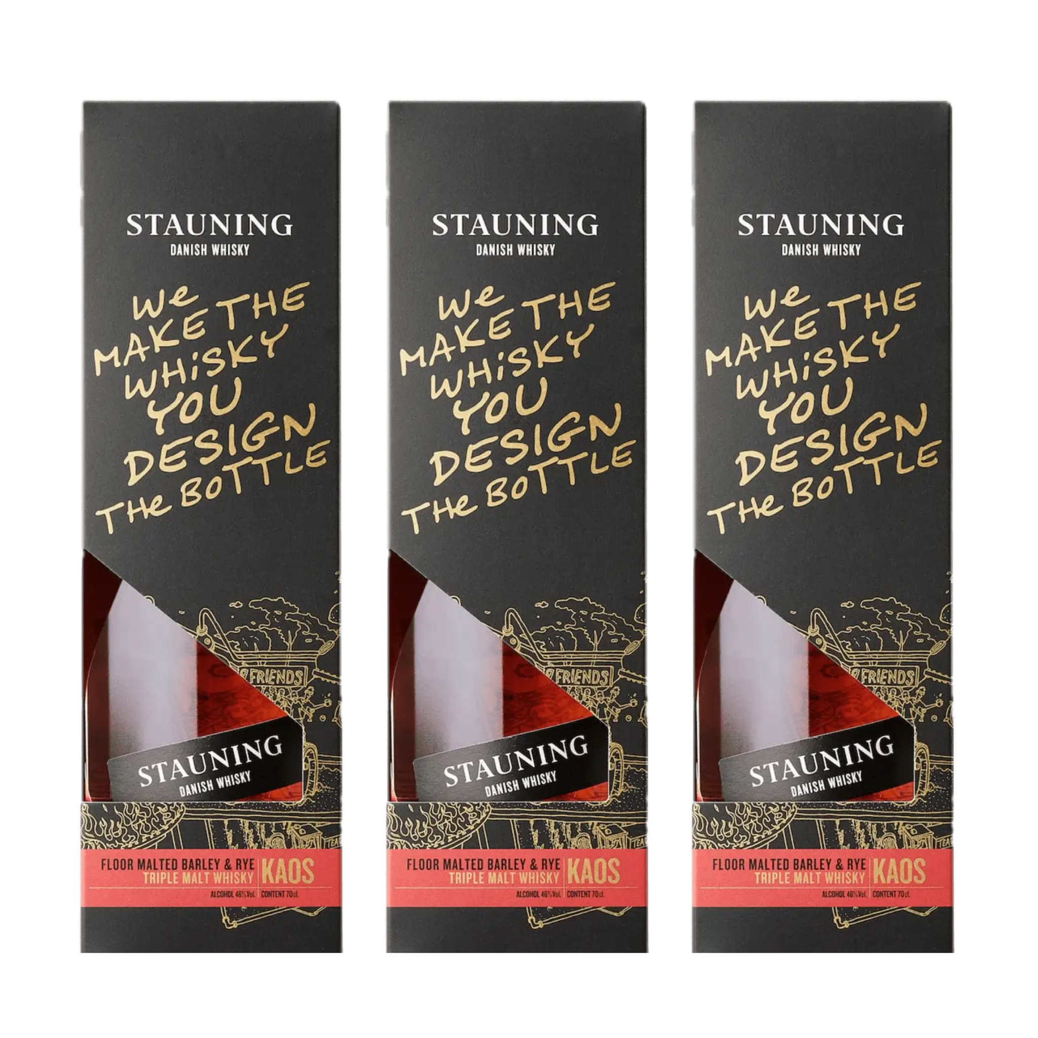 3 x Stauning KAOS Design Edition