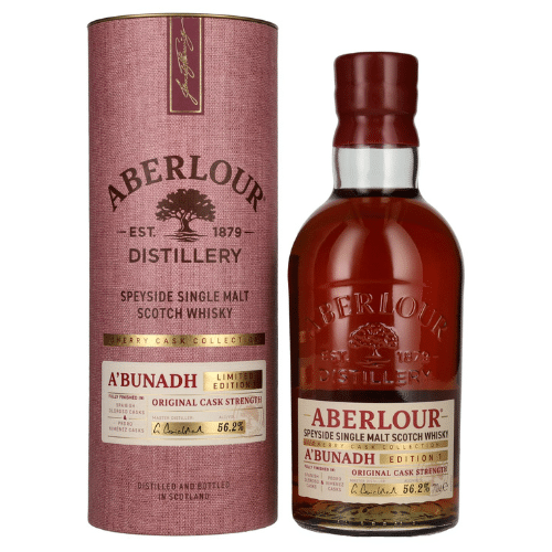 Aberlour A'BUNADH Original Cask Strength Sherry Cask Collection Limited Edition 1