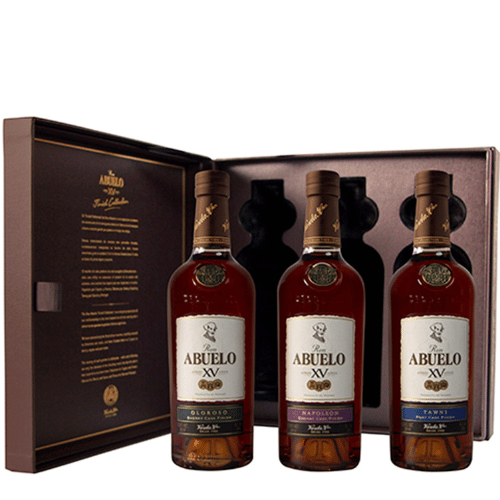 Abuelo Finish Collection Three Pack, 3 x 20cl