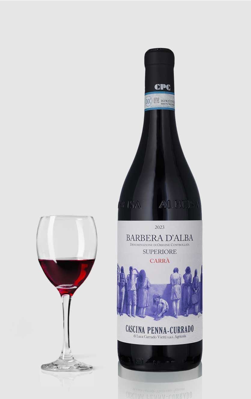 Barbera D´Alba Carra DOC Cascina Penna Currado 2023