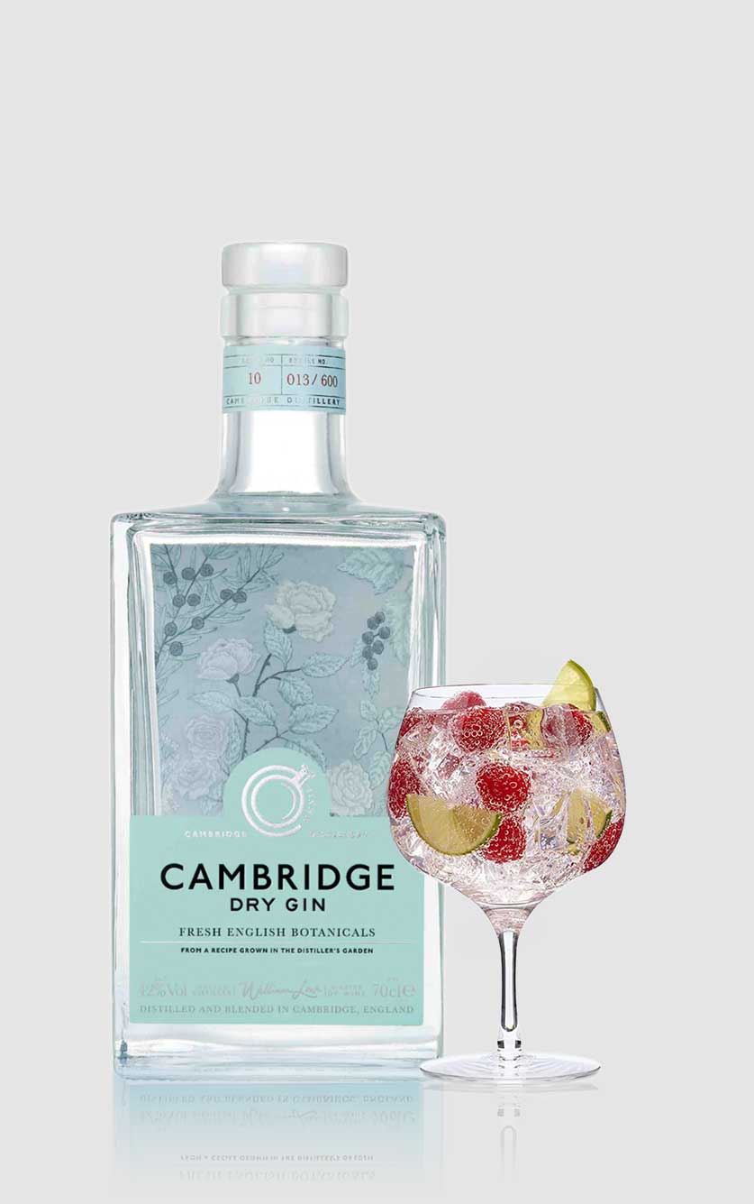Cambridge Dry Gin 42% - Elegant gin til 399 DKK!