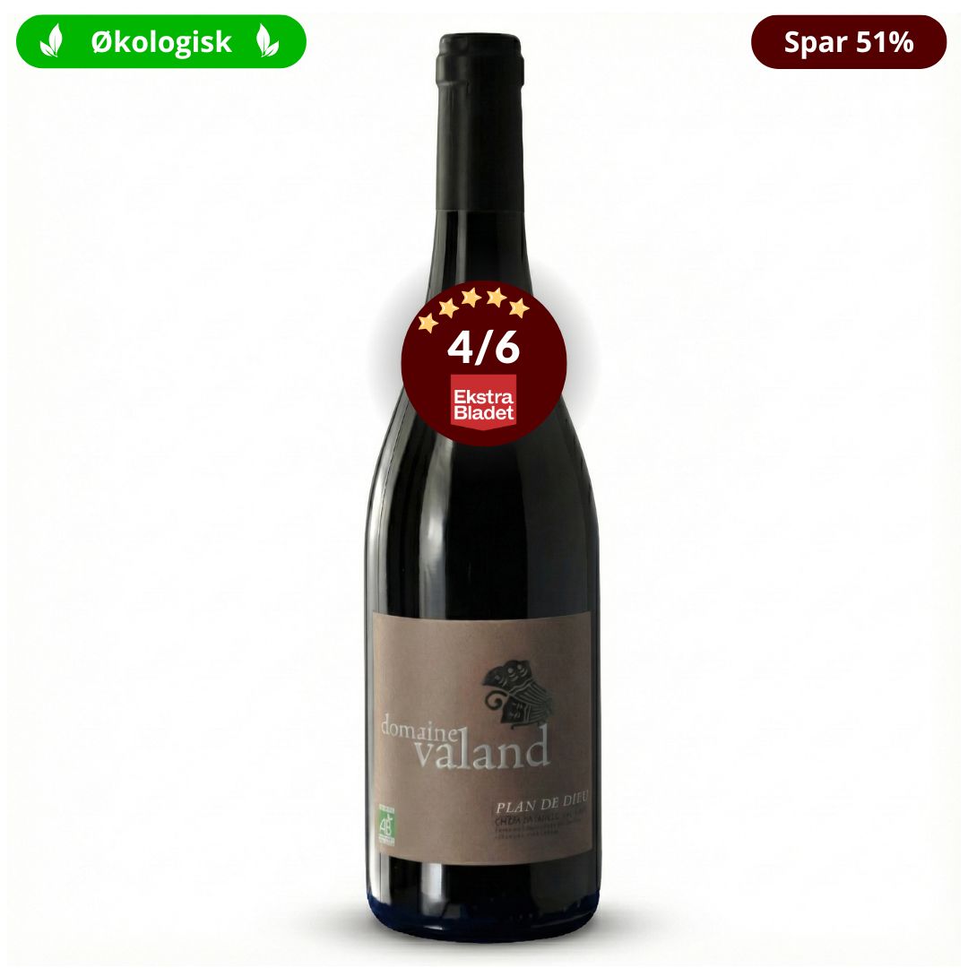 Domaine Valand PDD, Økologisk rødvin 2022, Rhone Frankrig