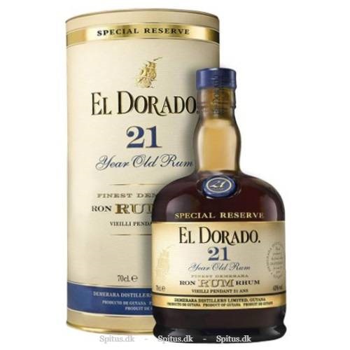 El Dorado 21 Years Old Finest Demerara Rum SPECIAL Reserve