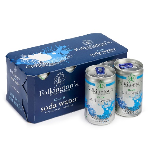 Folkington's Club Soda, Fridgepack 8 stk.