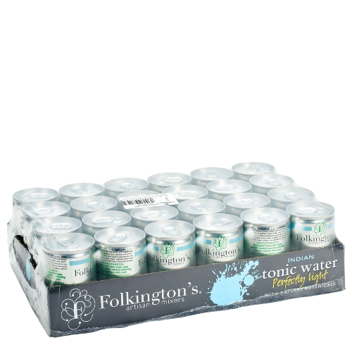 Folkington's Indian Tonic Light, 24 stk.