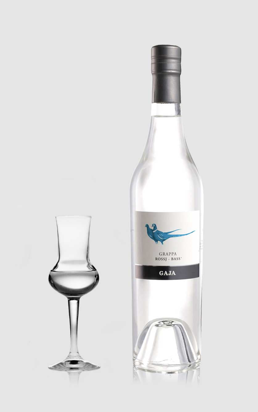 Eksklusiv GAJA Grappa Rossj-Bass 50cl - Få den nu!