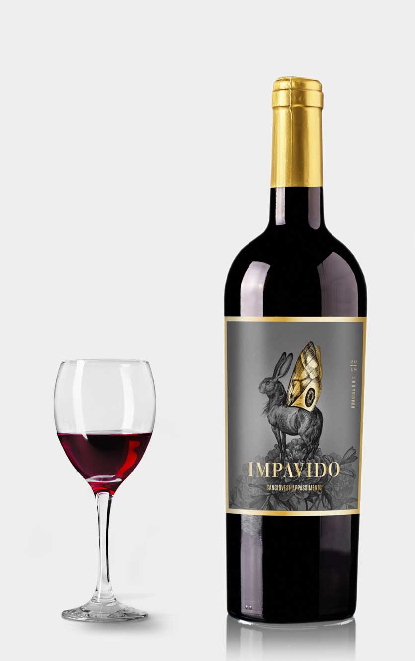 Impavido Sangiovese Appassimento 2022 - Fyldig Rødvin