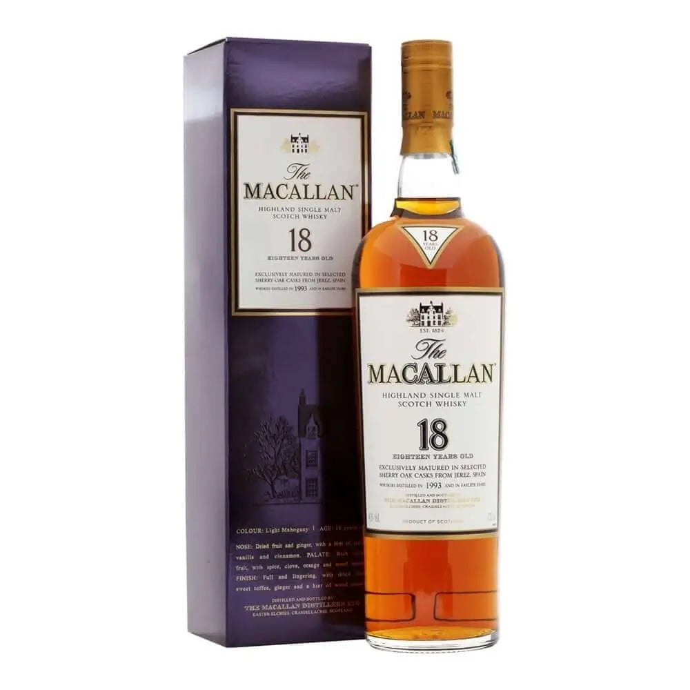 Macallan 18 Years Old Sherry Oak 1993