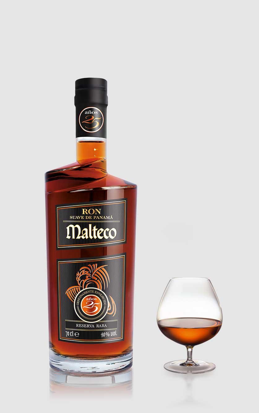 Malteco 25 Års Rom 40% - Eksklusiv Guatemalansk Rom