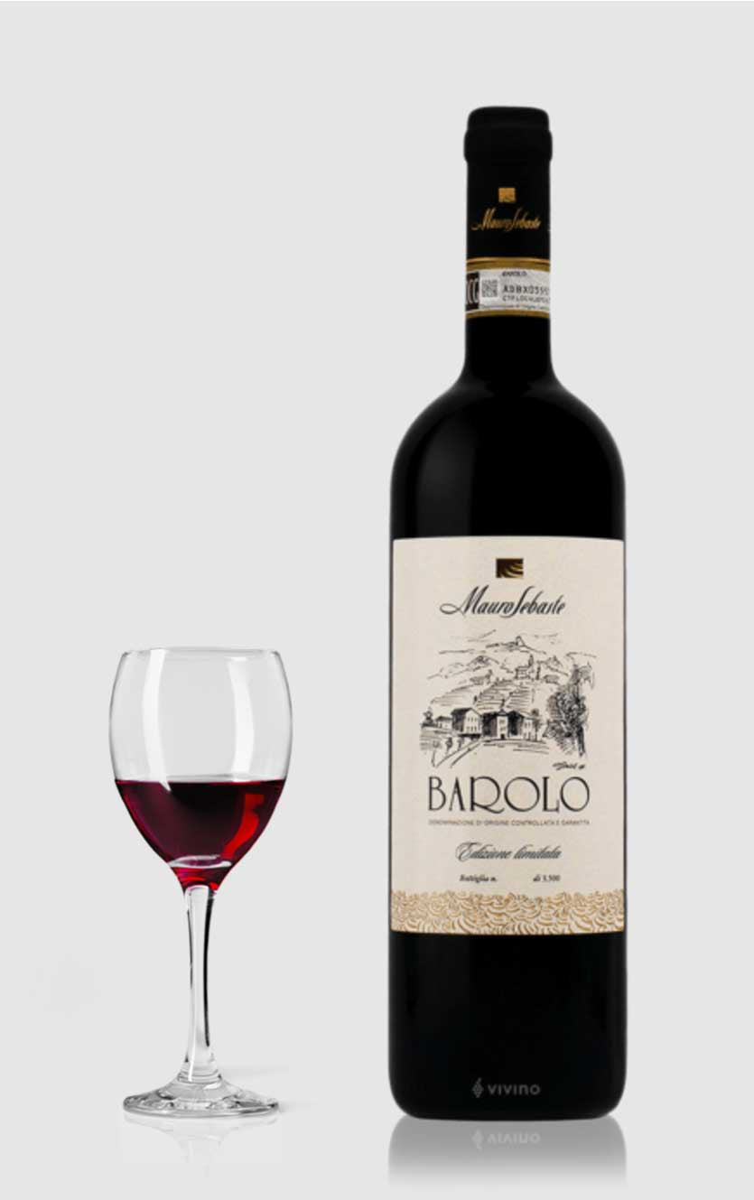 Mauro Sebaste Barolo - Limited Edition 40 års Jubilæumsvin 2019