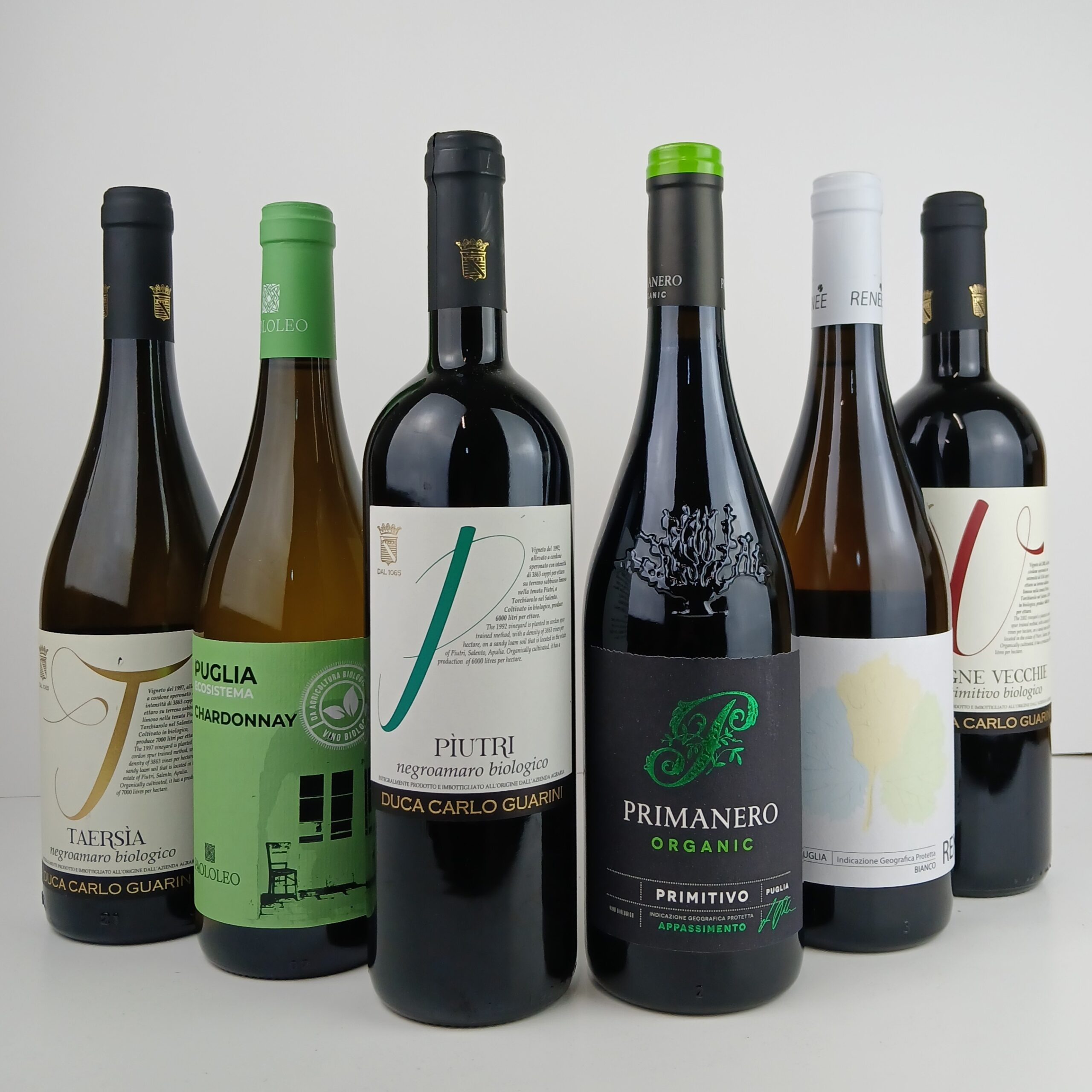 Puglia smagskassen, 10 års fødselsdagssmagskassen, Økologiske vine, Puglia Italien