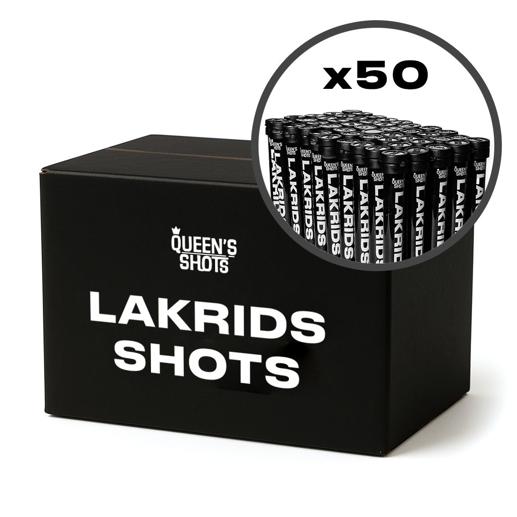Queens Lakridsshots ØKO (50 x 2cl)