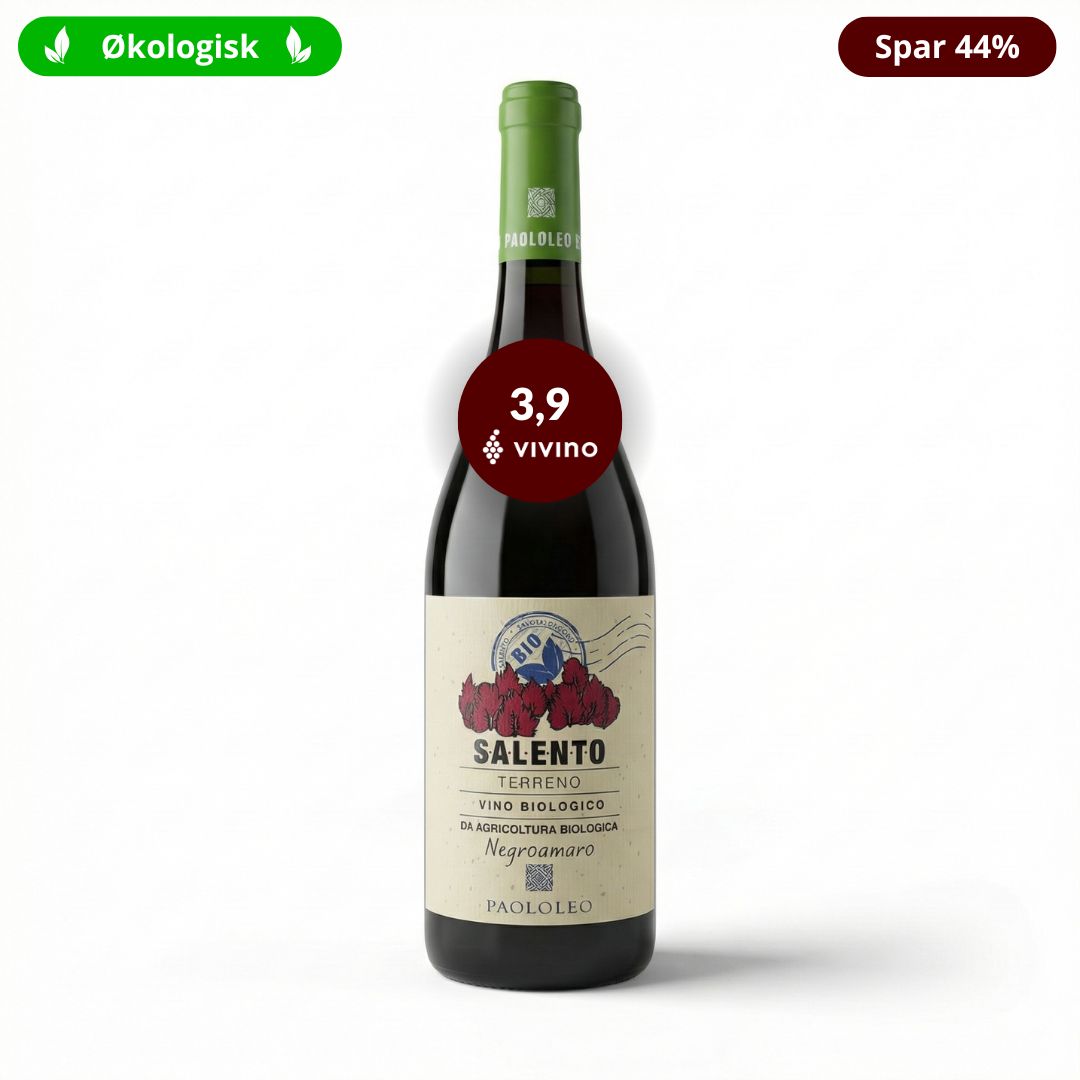 Terreno Negroamaro 2021, Paolo Leo - Økologisk rødvin, Salento, Puglia