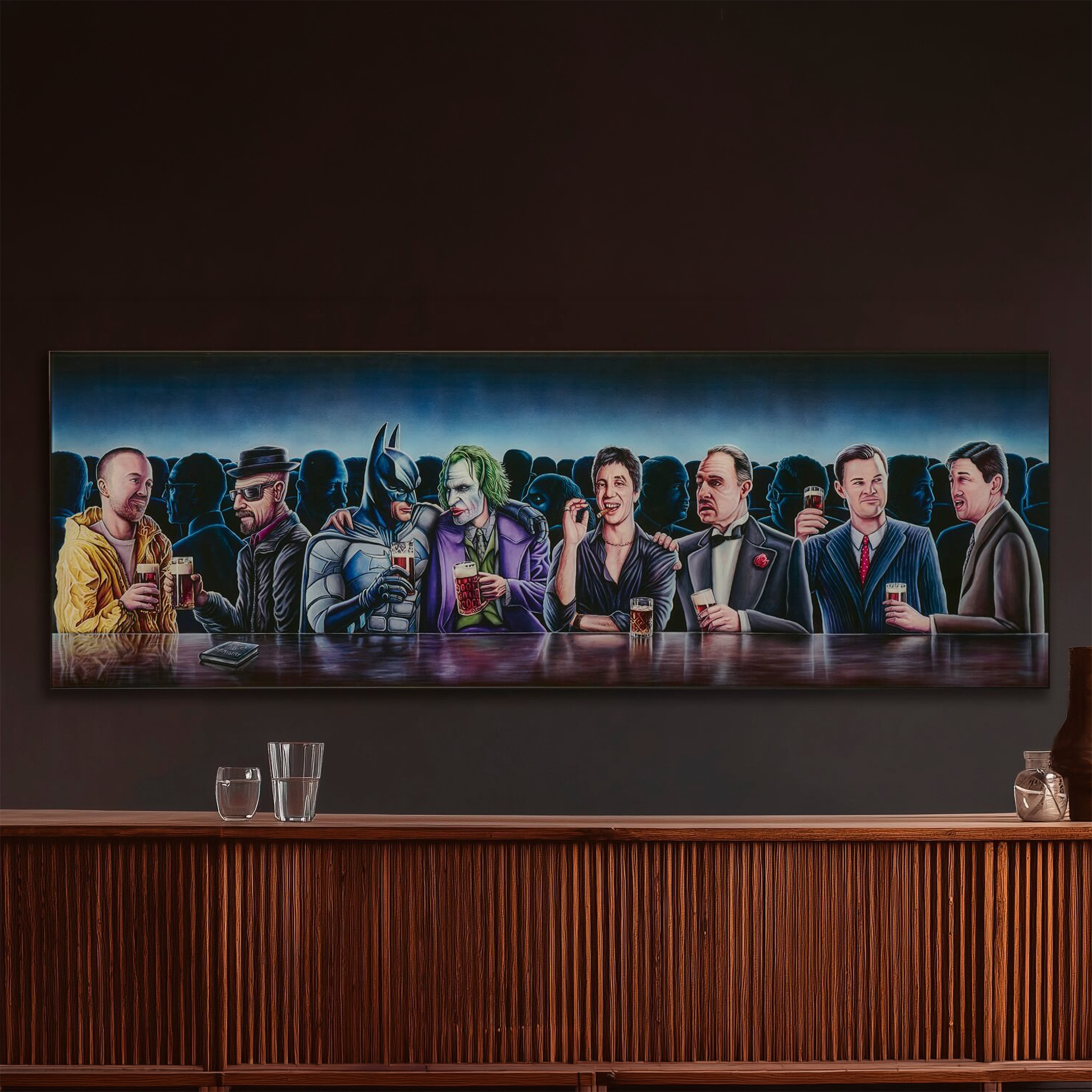 The Mancave "At The Bar" (40x120 cm.)