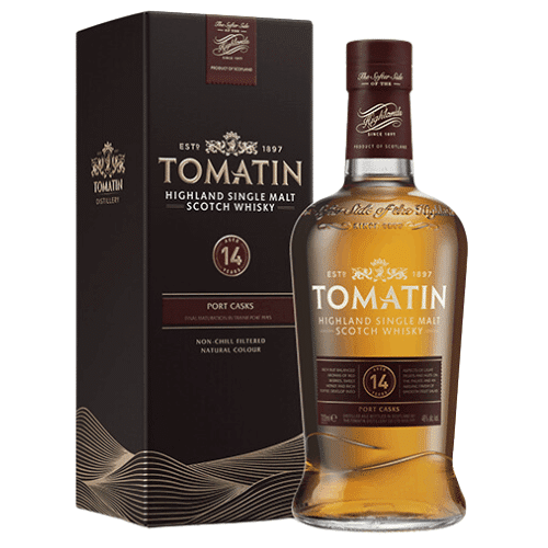 Tomatin 14 YO Highland Single Malt Port Casks Whisky