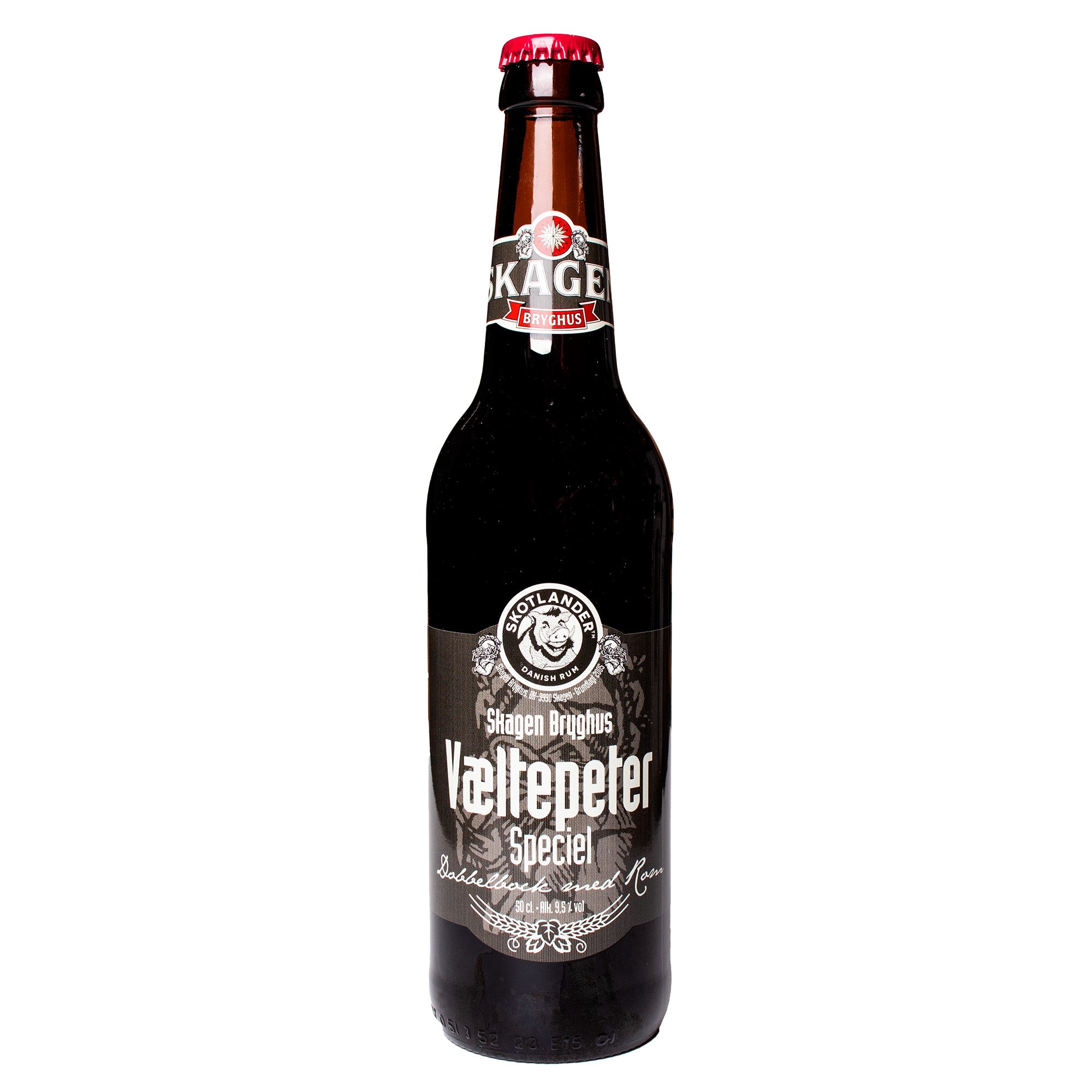 Væltepeter Dobbeltbock Øl med Rom (50cl) - 59 DKK